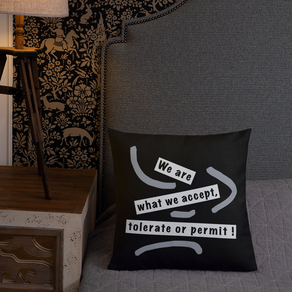Premium Pillow (Reflections / Questions collection)