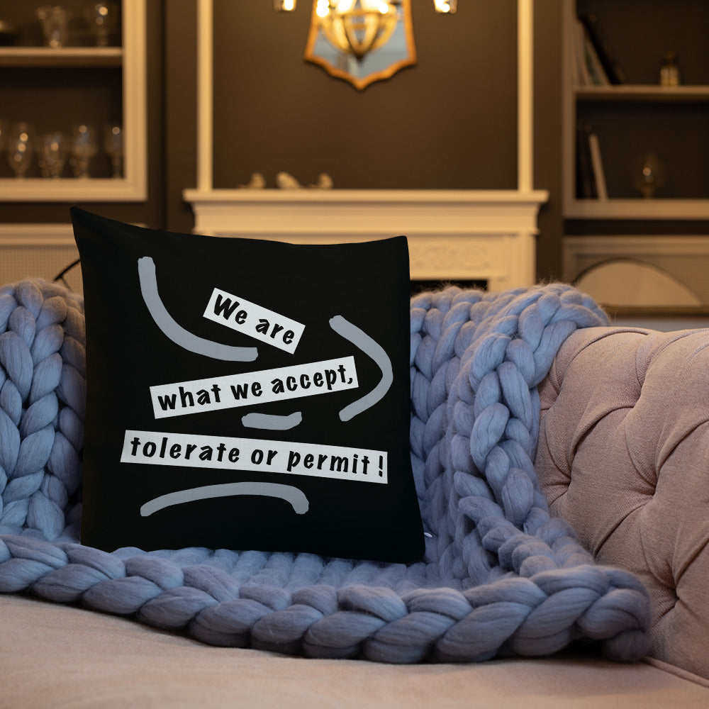 Premium Pillow (Reflections / Questions collection)