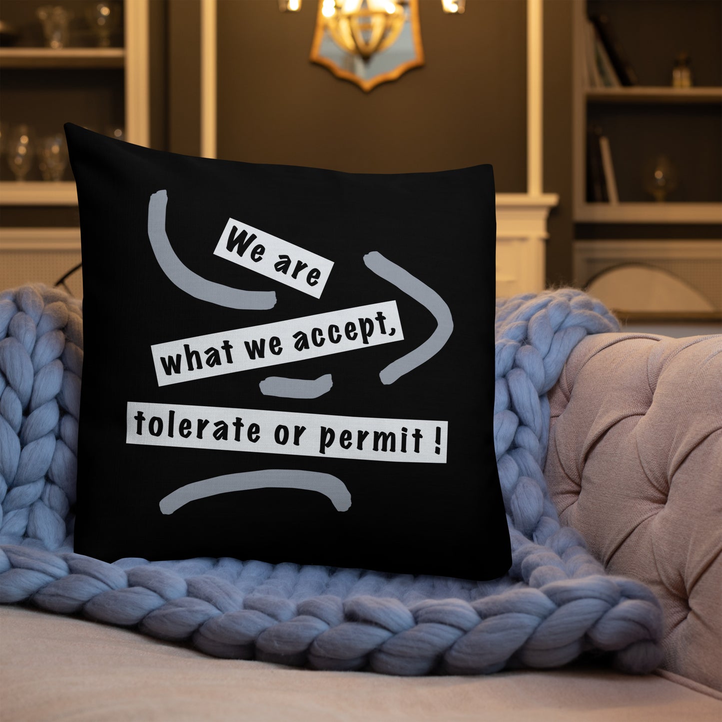 Premium Pillow (Reflections / Questions collection)