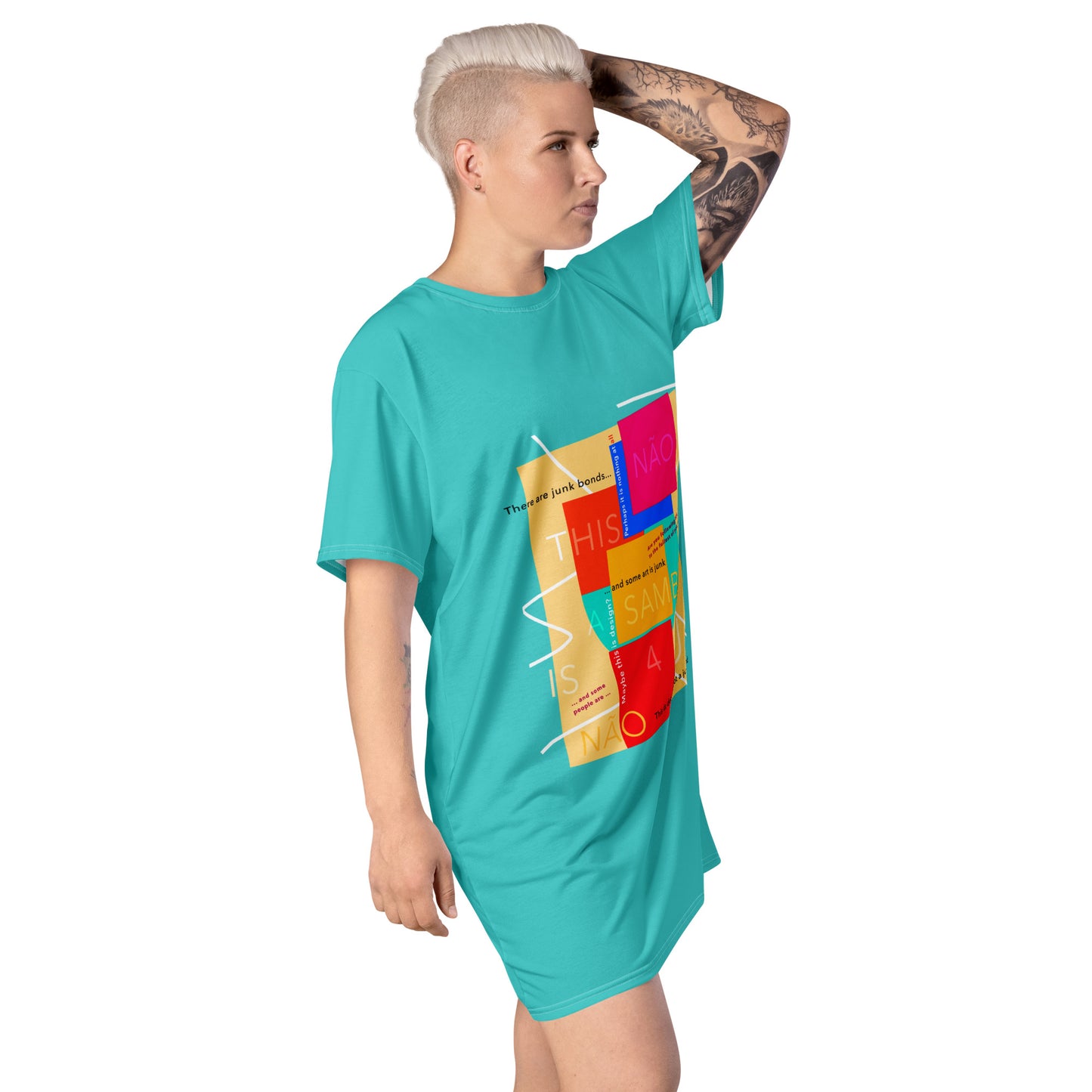 T-shirt dress (Abstract Chic collection)