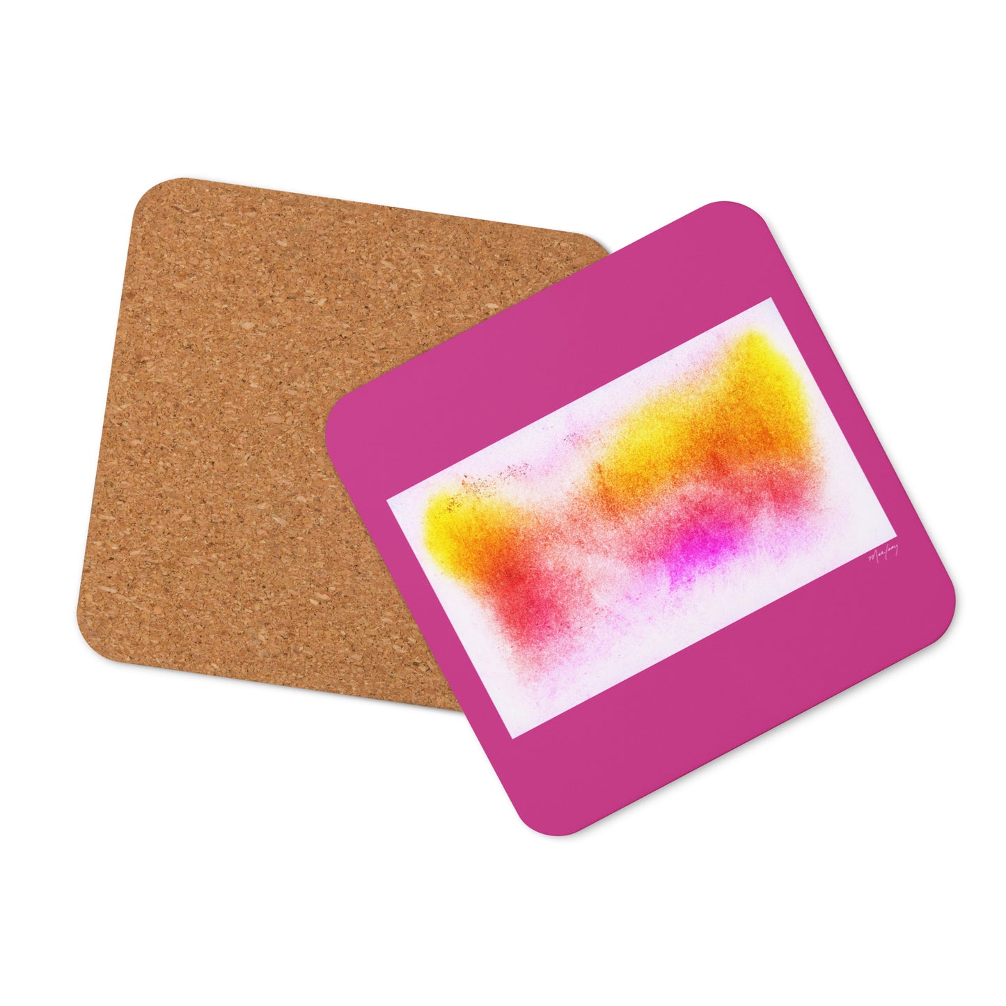 Cork-back coaster (Abstract Chic collection)