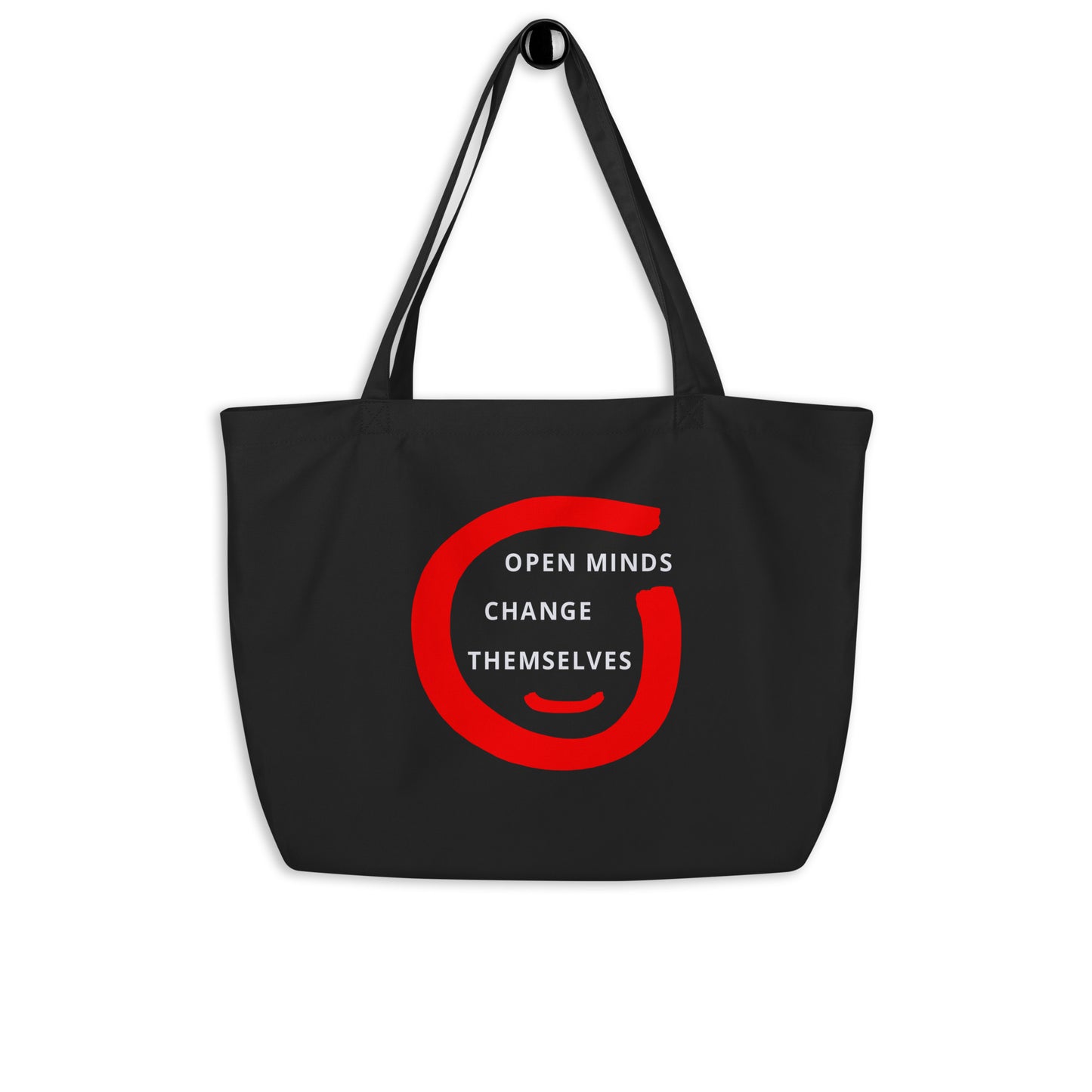 Large organic tote bag (Reflections / Questions collection)