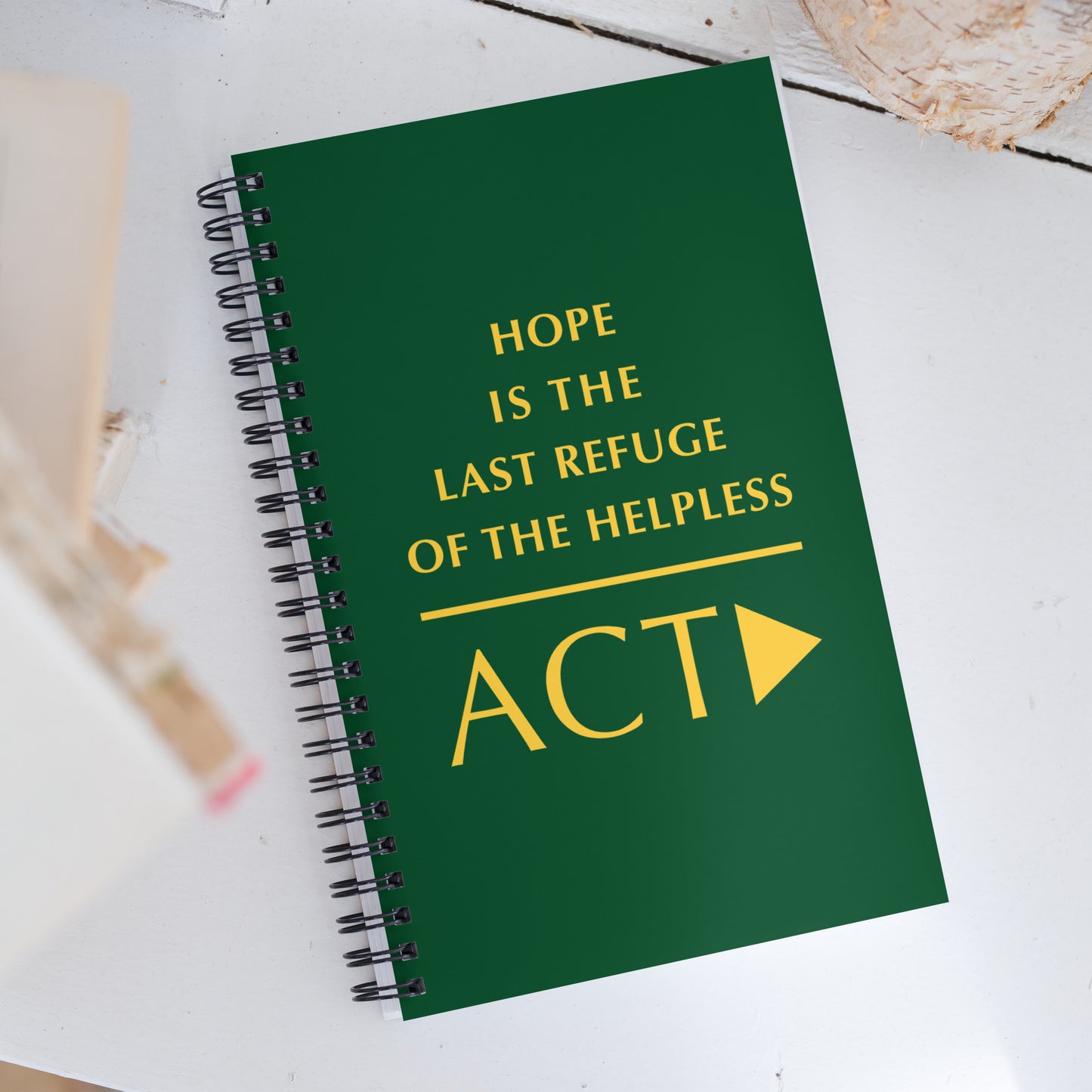 Spiral notebook (Reflections / Questions collection)