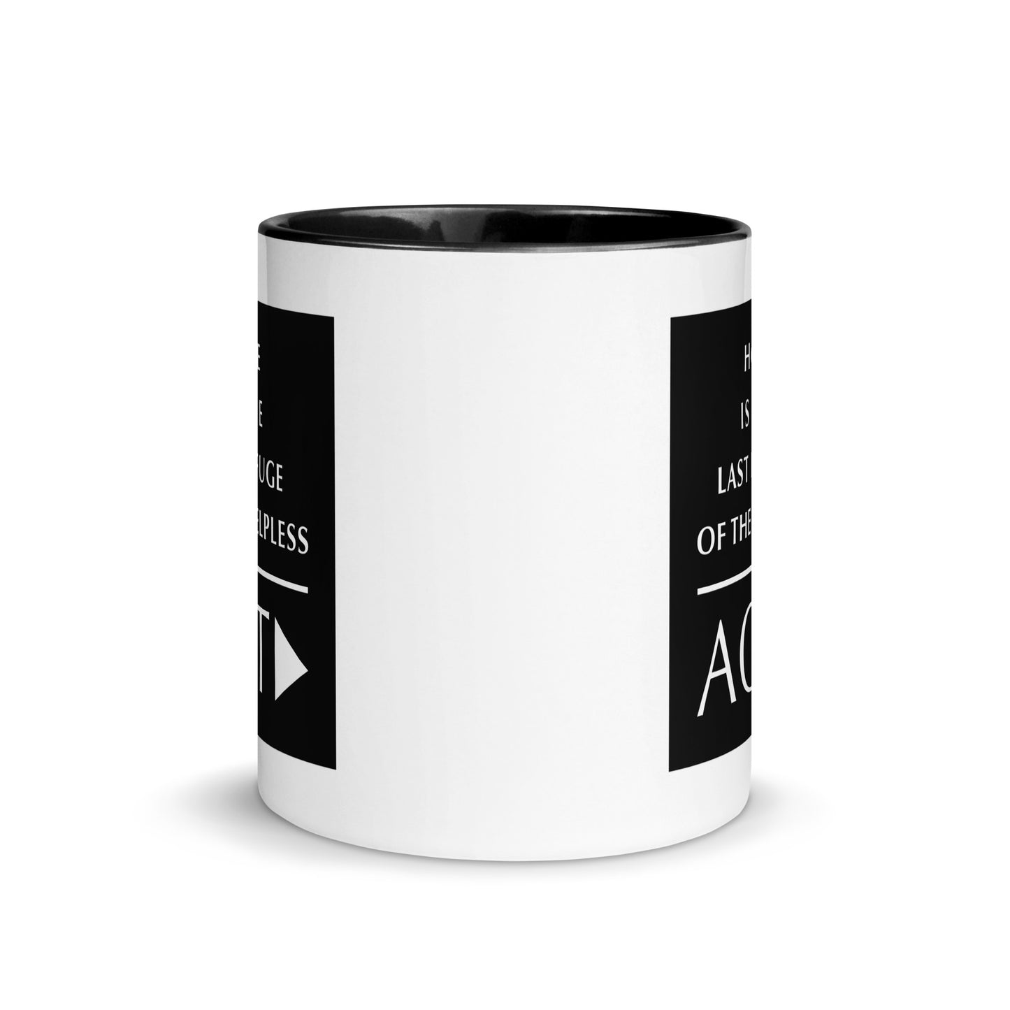 Mug with Color Inside (Reflections / Questions collection)