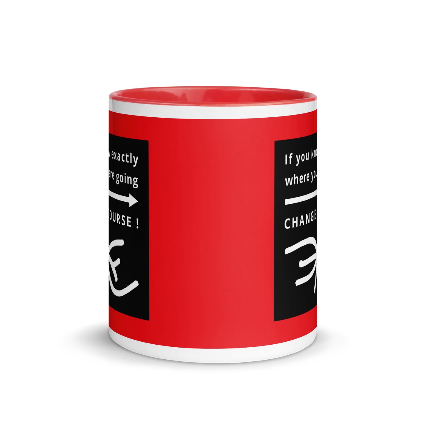 Mug with Color Inside (Reflections / Questions collection)