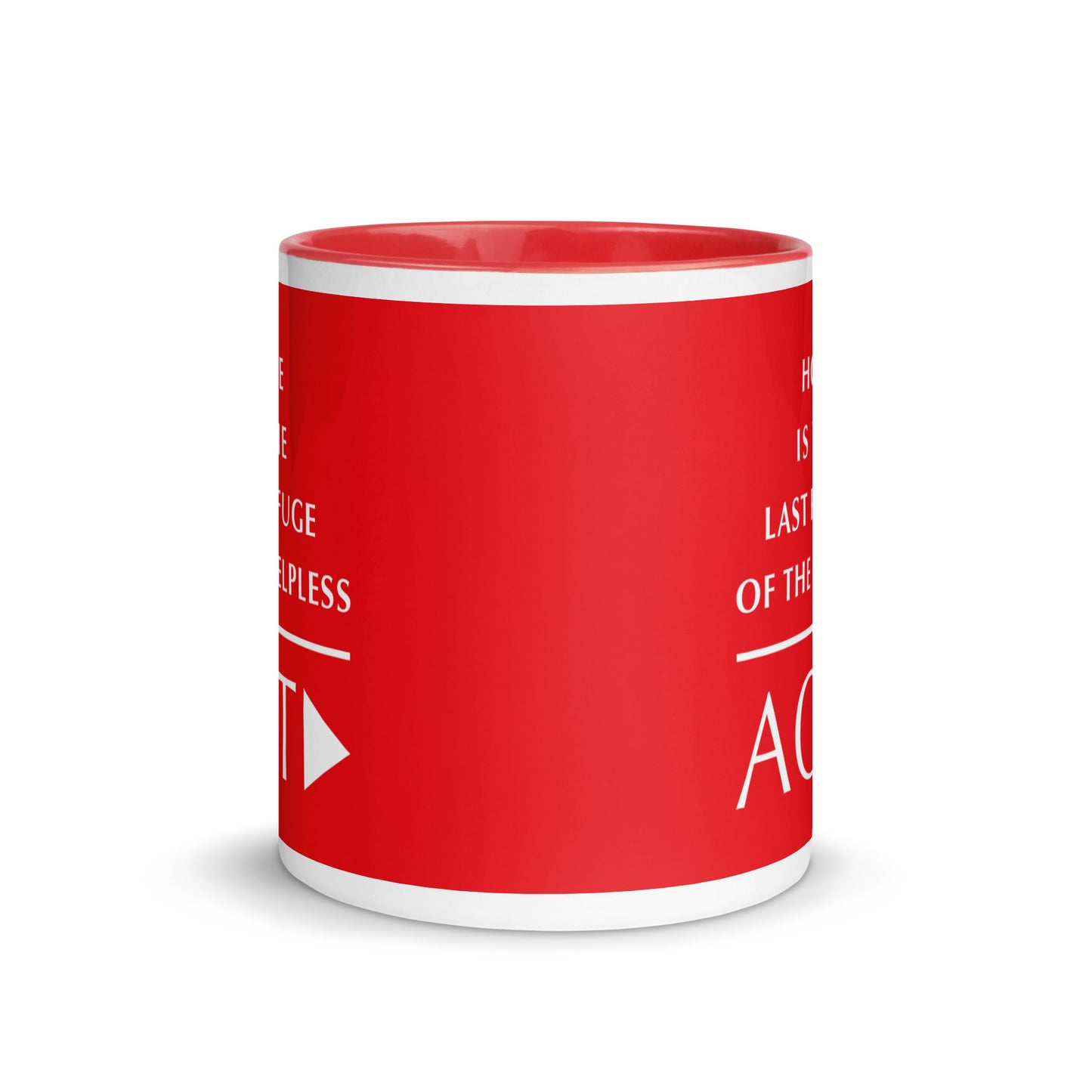 Mug with Color Inside (Reflections / Questions collection)