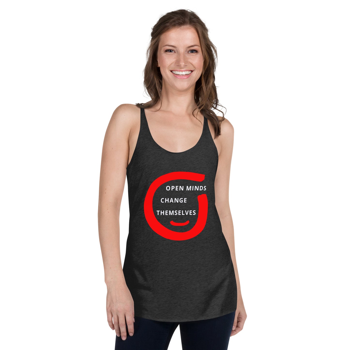 Women's Racerback Tank (Reflections / Questions collection)