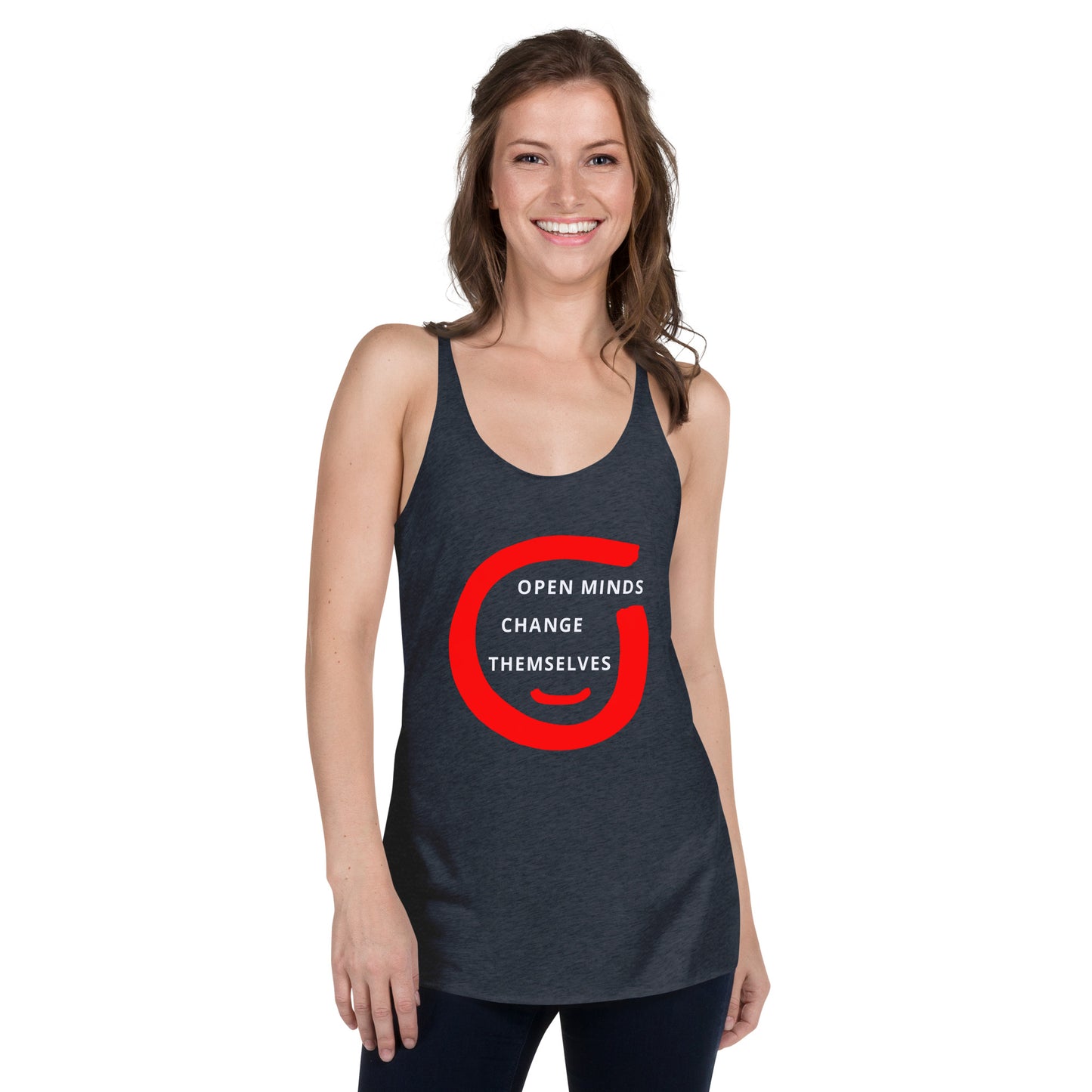 Women's Racerback Tank (Reflections / Questions collection)