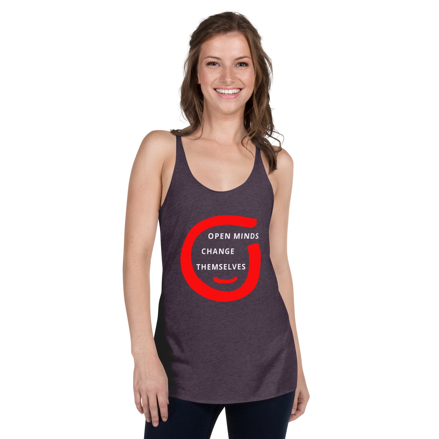 Women's Racerback Tank (Reflections / Questions collection)