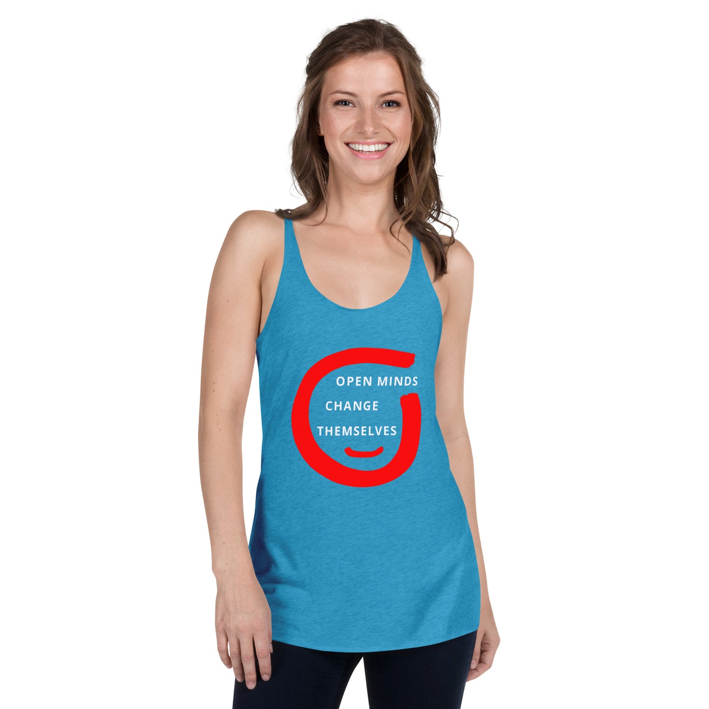 Women's Racerback Tank (Reflections / Questions collection)