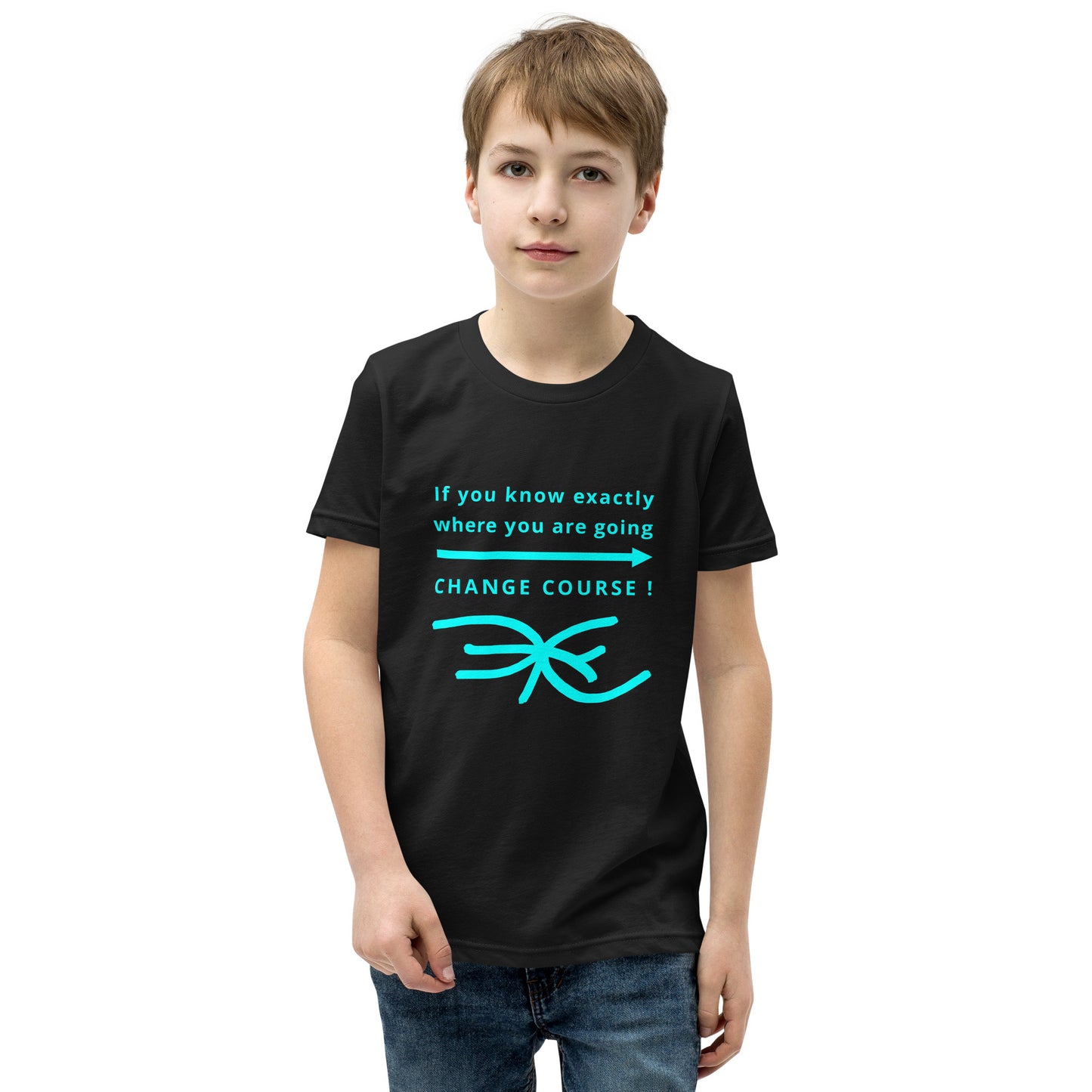 Youth Short Sleeve T-Shirt (Reflections / Questions collection)