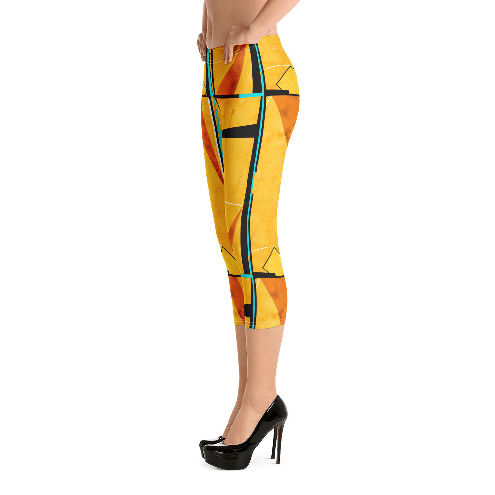 Capri Leggings (Abstract Chic collection)