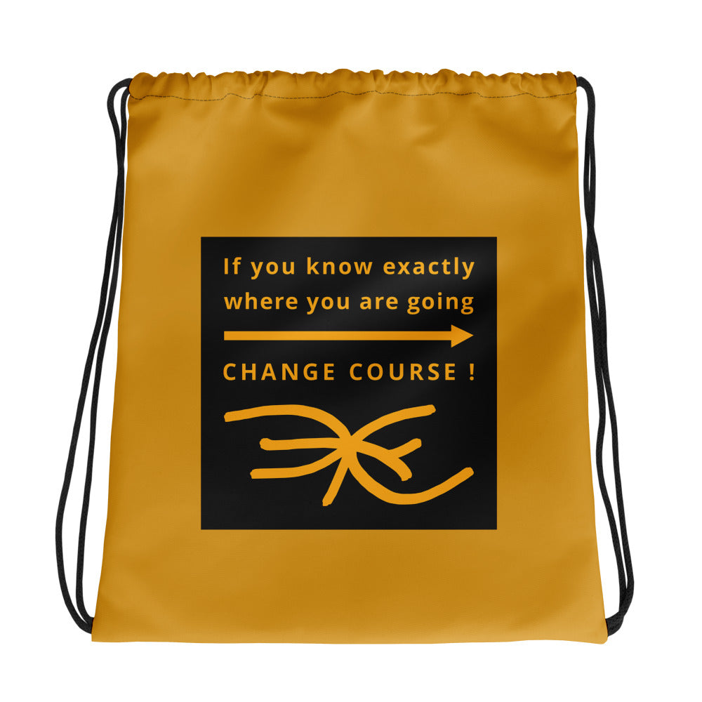 Drawstring bag (Reflections / Questions collection)