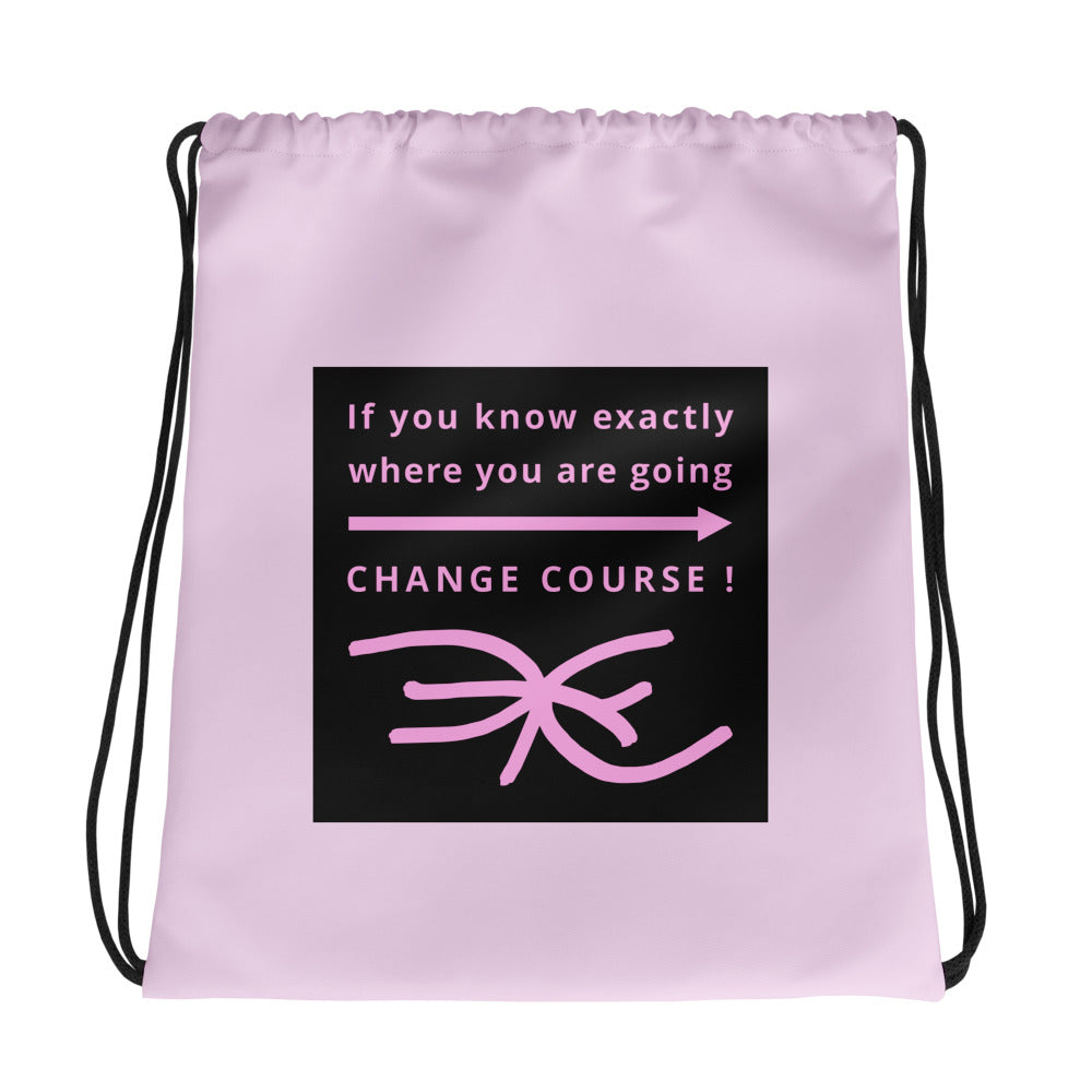 Drawstring bag (Reflections / Questions collection)