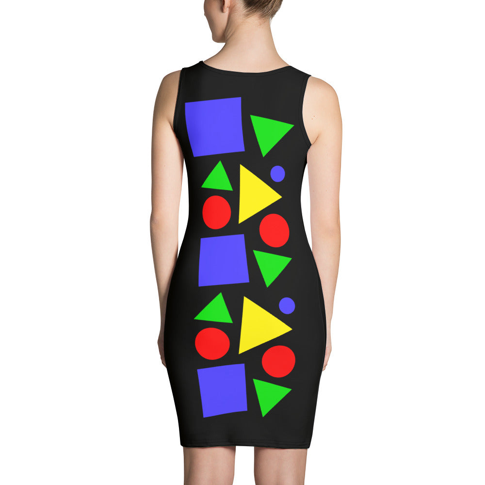 "Look at Me" Dress (Abstract Chic collection)