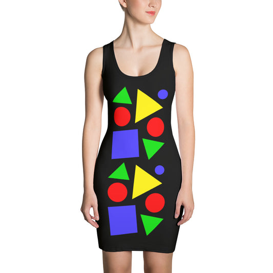 "Look at Me" Dress (Abstract Chic collection)