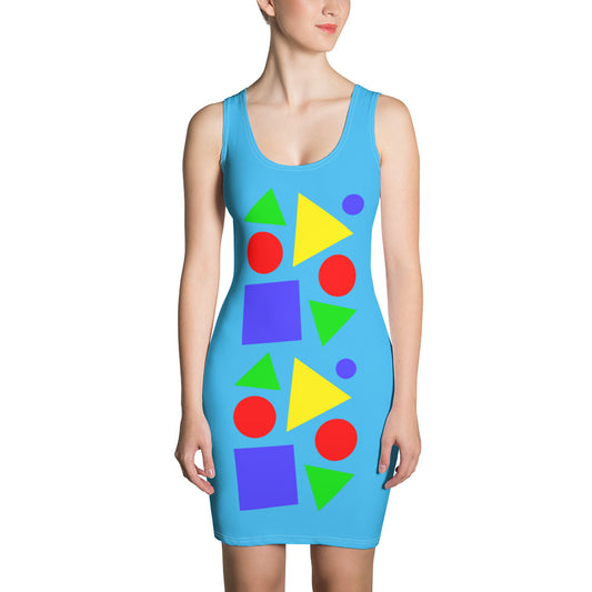 "Look at Me" Dress (Abstract Chic collection)