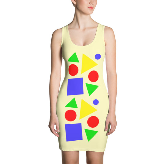 "Look at Me" Dress (Abstract Chic collection)