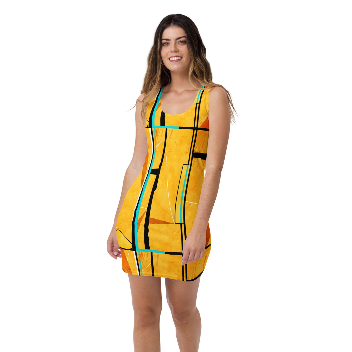 "Look at Me" Dress (Abstract Chic collection)