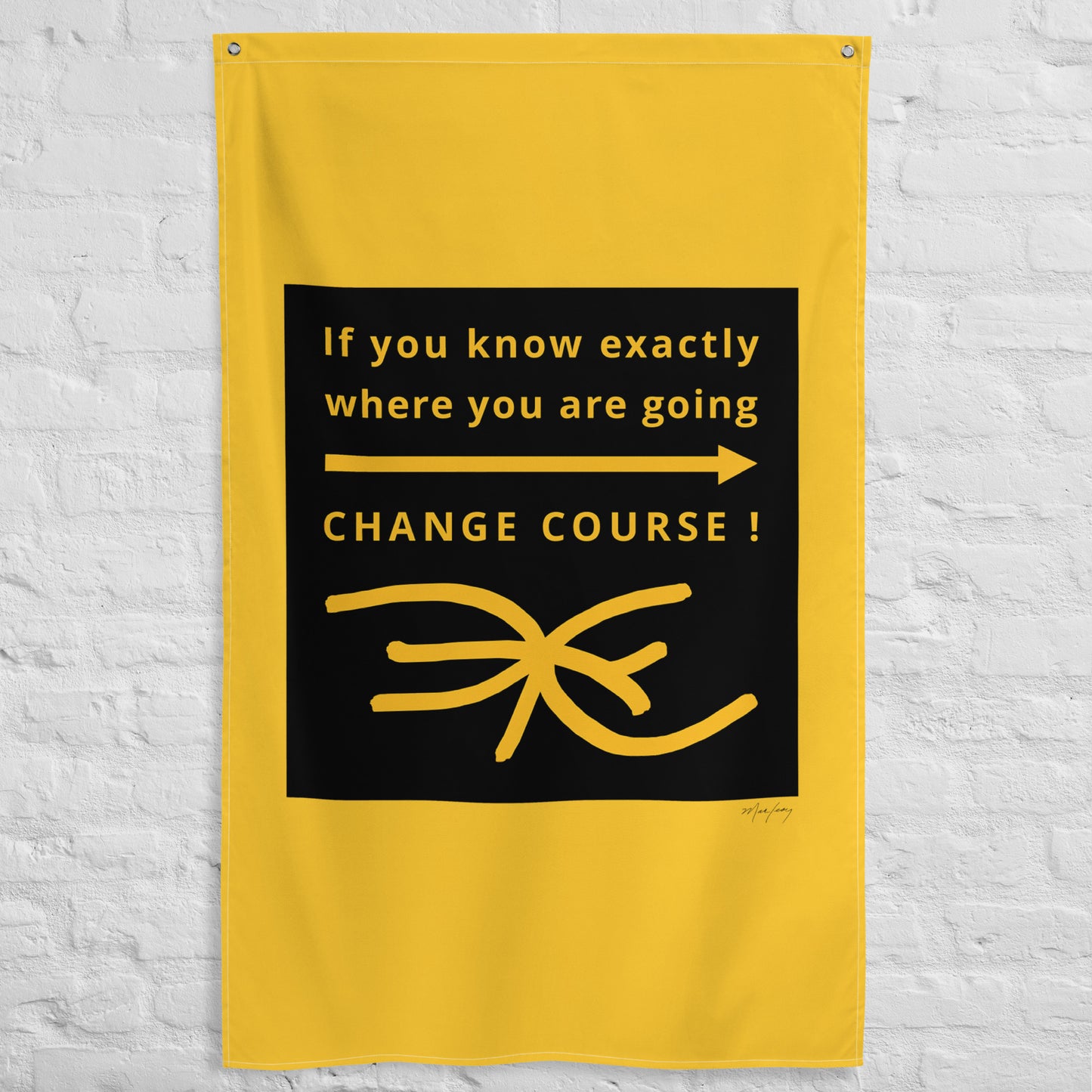 Flag: Change Course (Reflections / Questions collection)