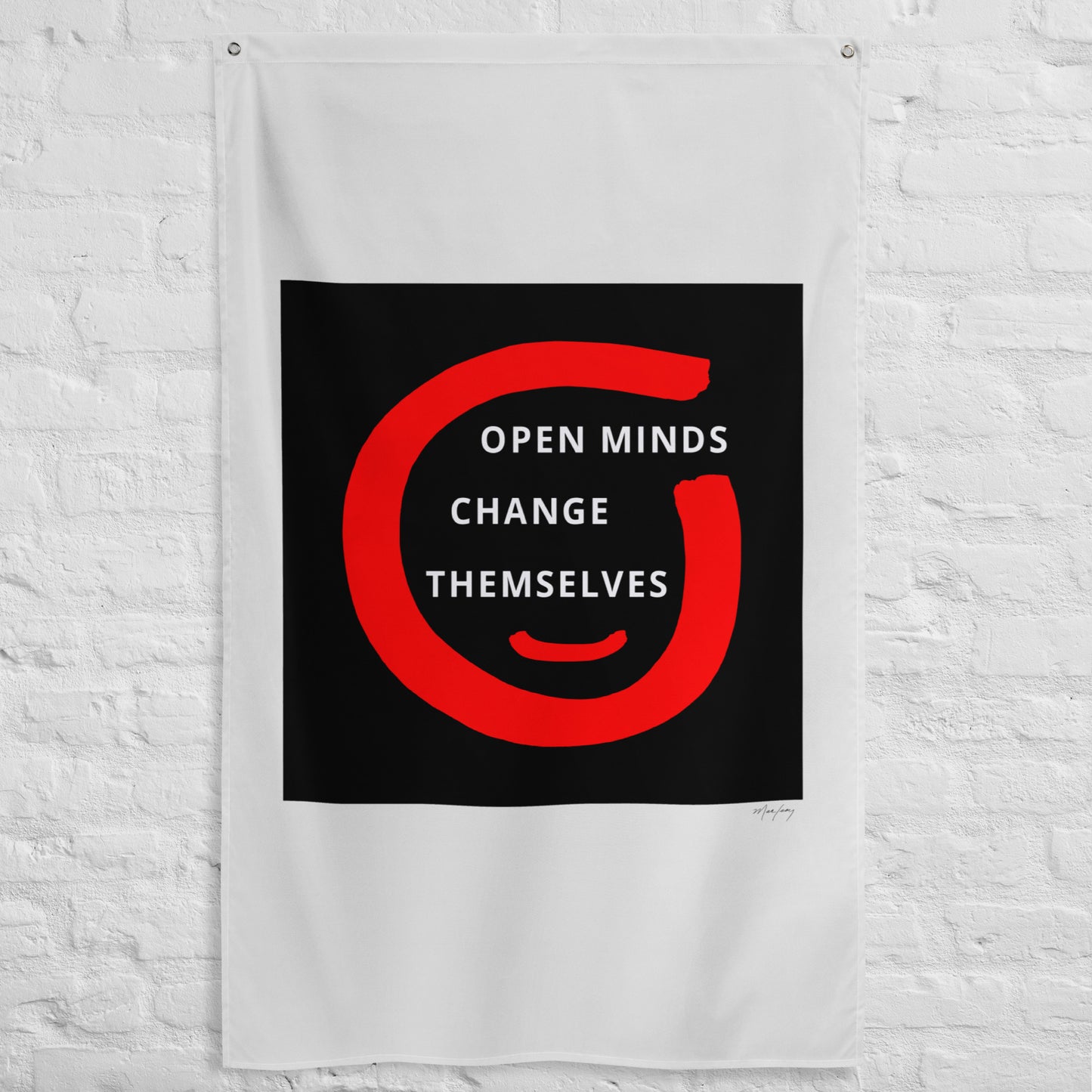 Flag: Open Minds (Reflections / Questions collection)