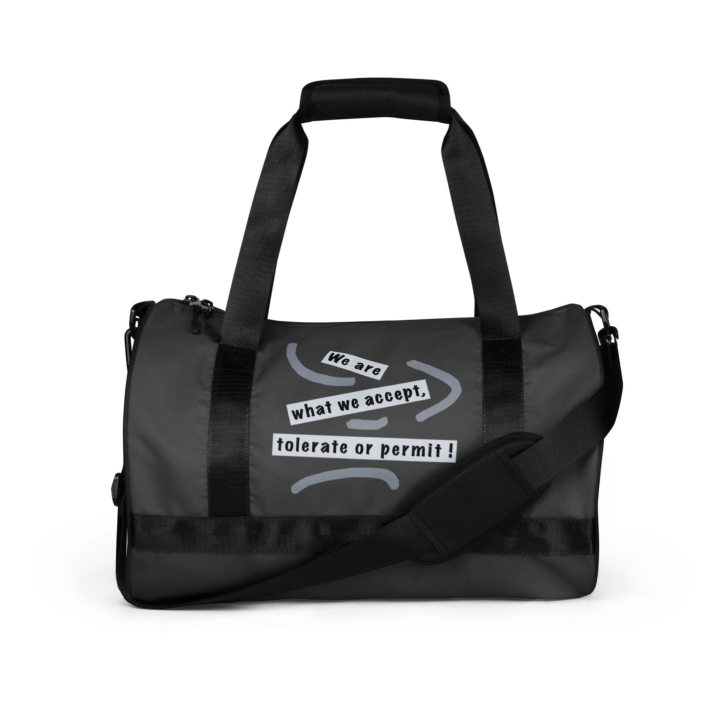 Gym bag (Reflections / Questions collection)