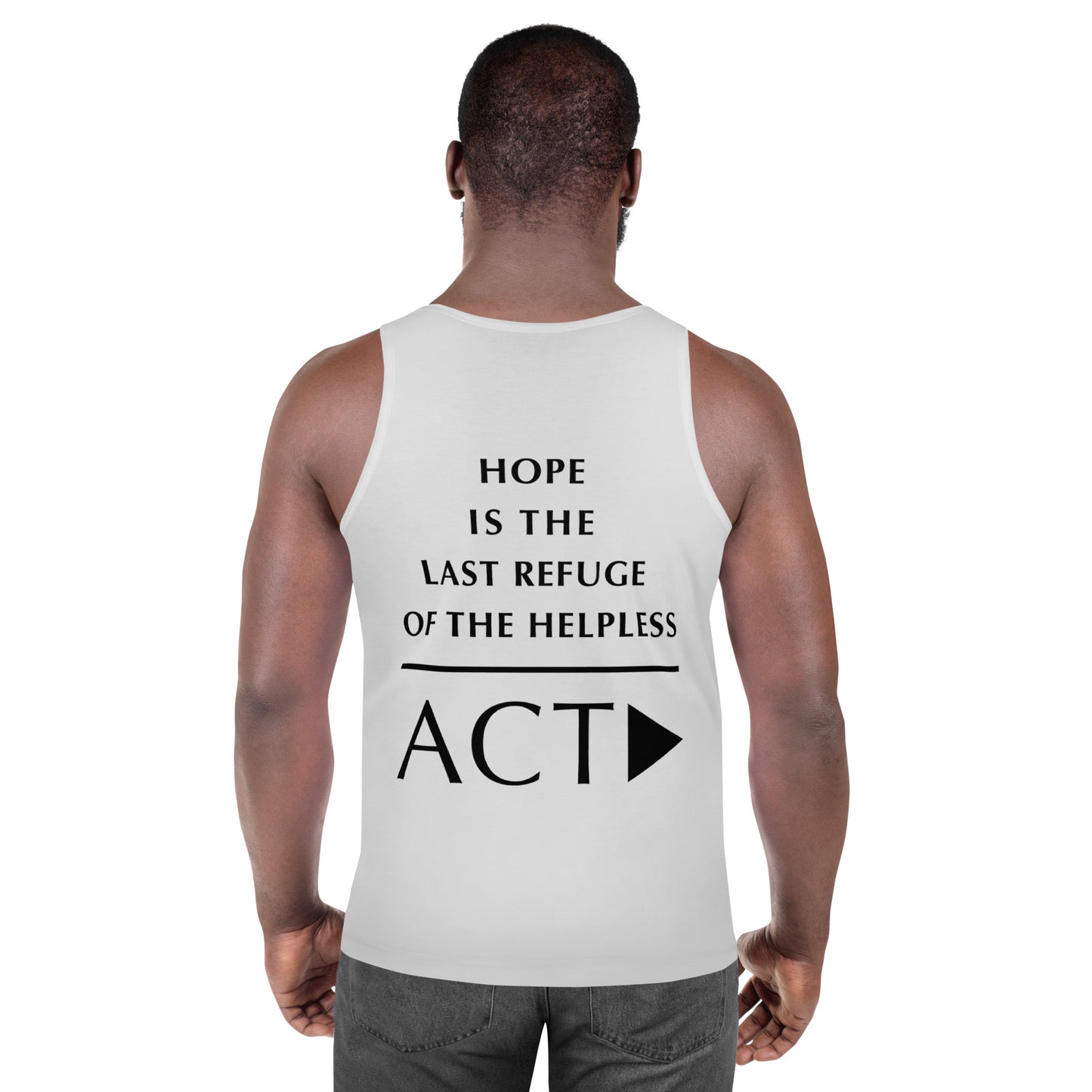 Unisex Tank Top (Reflections / Questions collection)