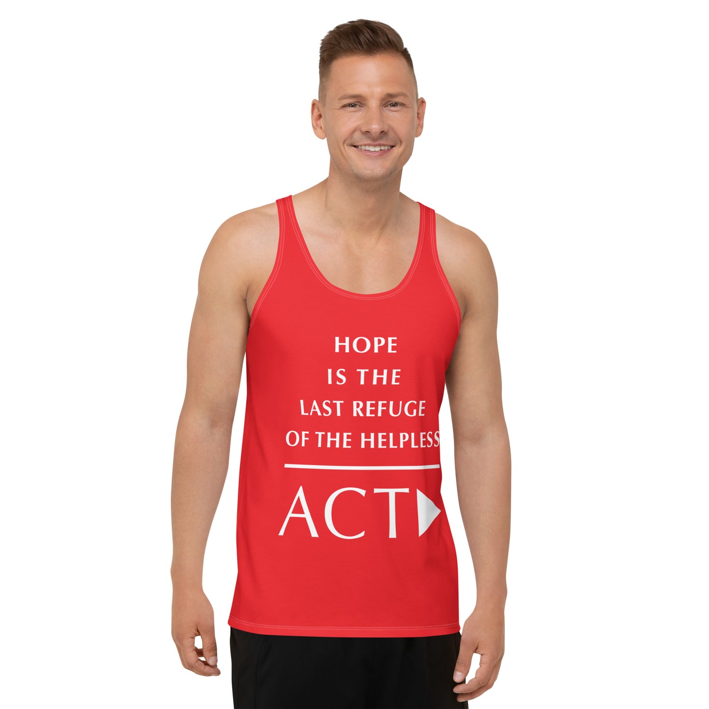 Unisex Tank Top (Reflections / Questions collection)