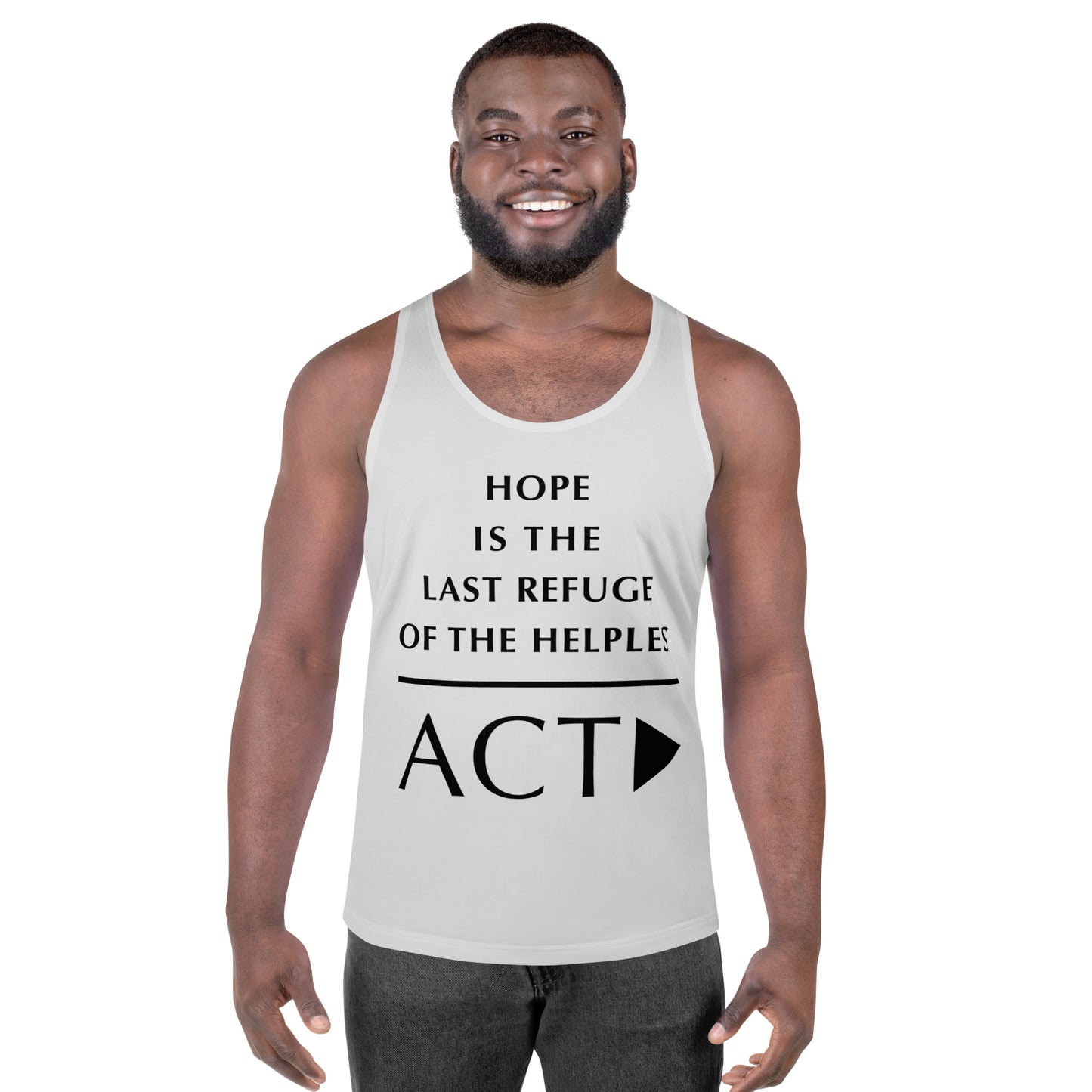 Unisex Tank Top (Reflections / Questions collection)