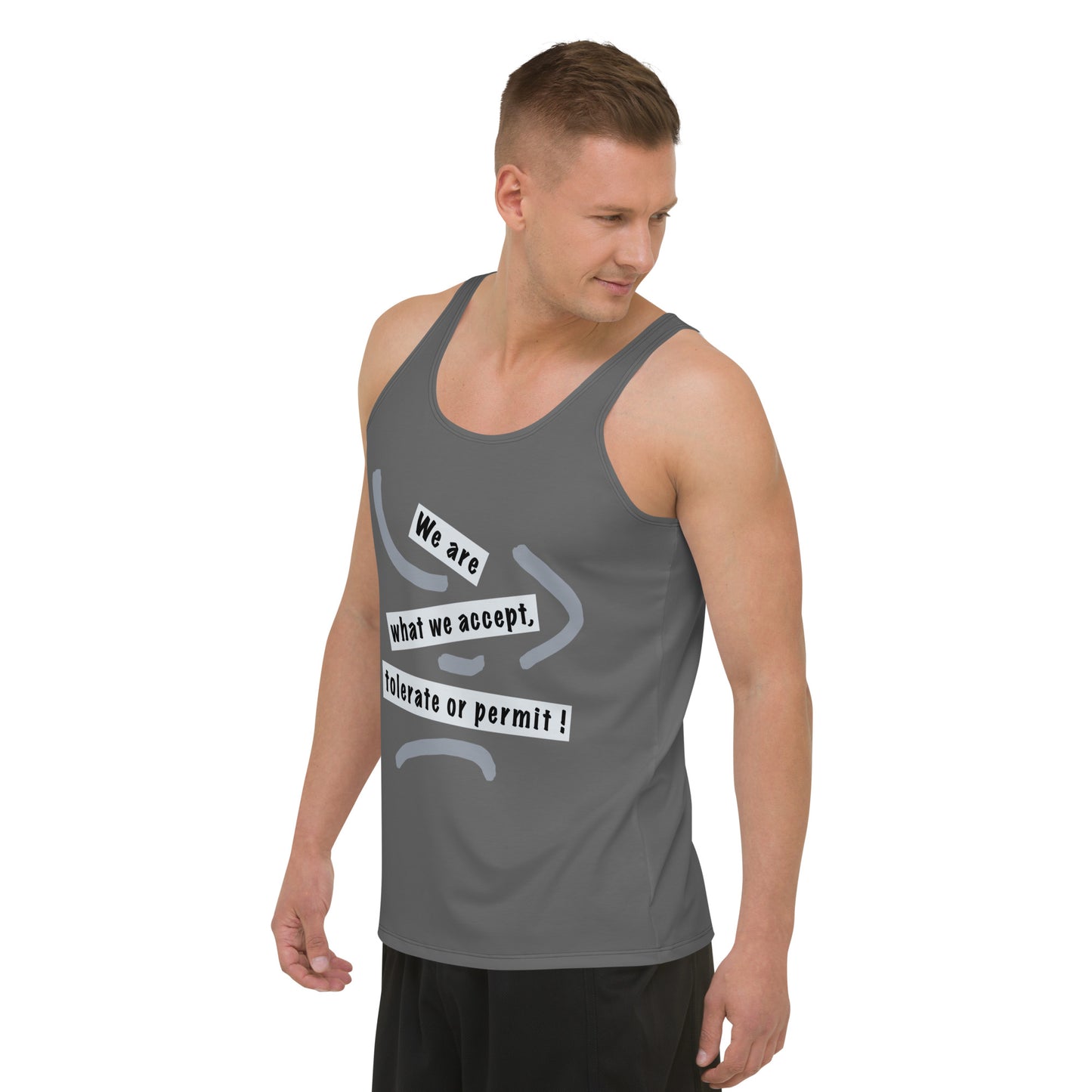 Unisex Tank Top (Reflections / Questions collection)