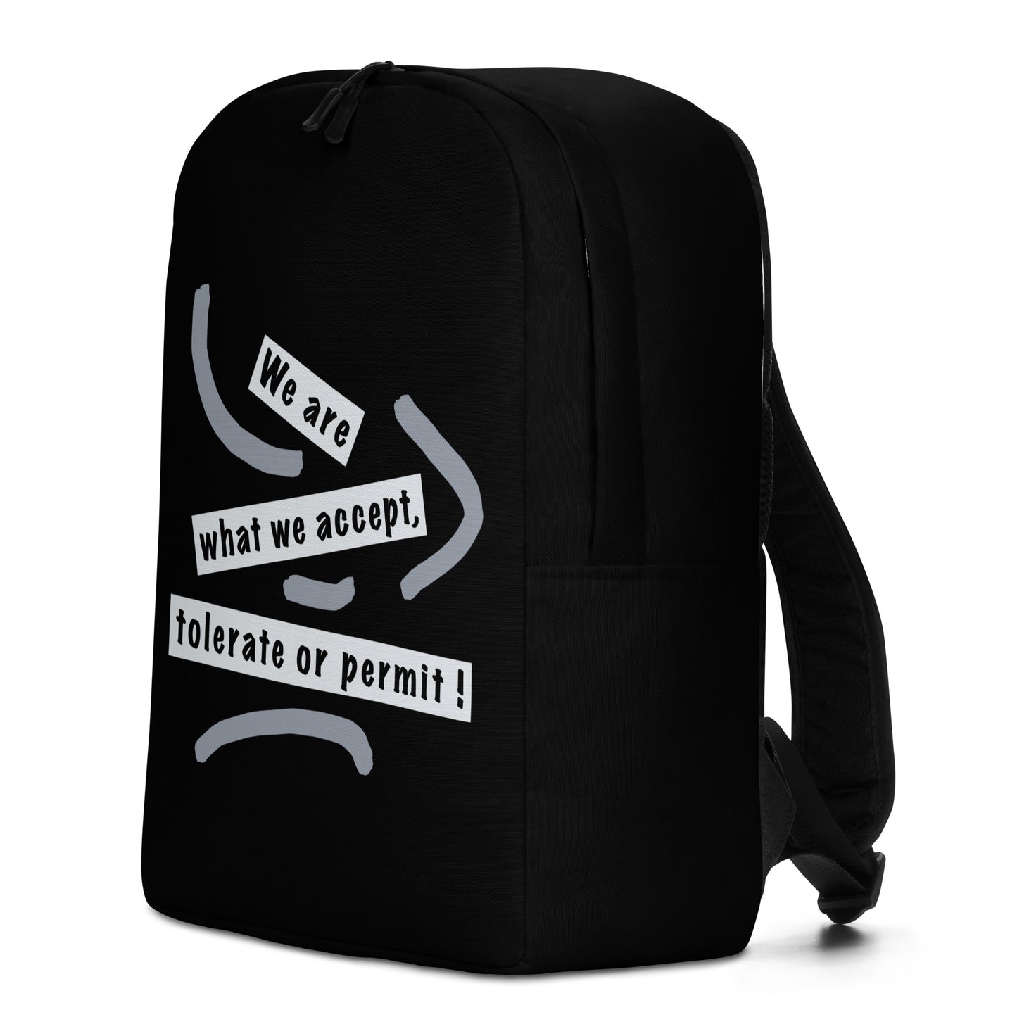 Minimalist Backpack (Reflections / Questions collection)