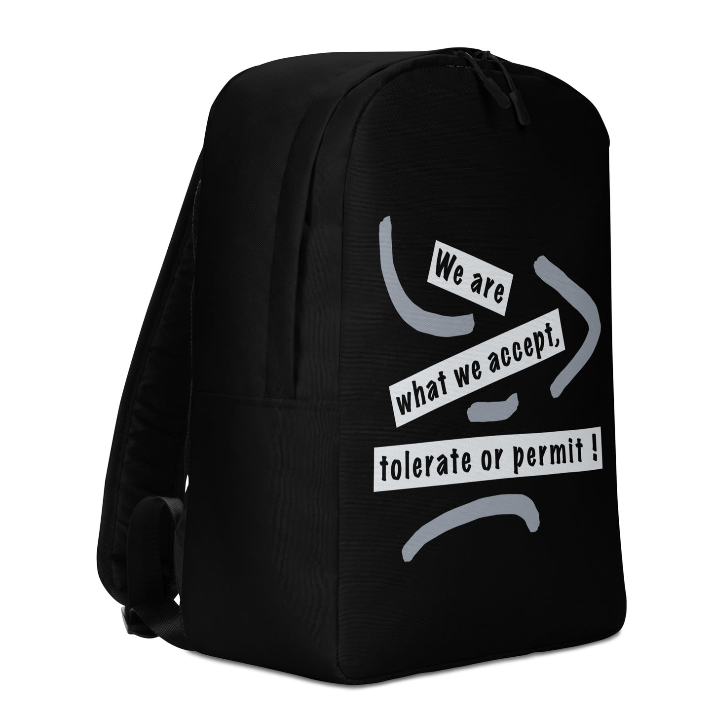 Minimalist Backpack (Reflections / Questions collection)