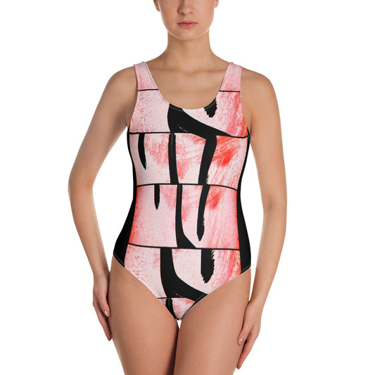 One-Piece Swimsuit (Abstract Chic collection)