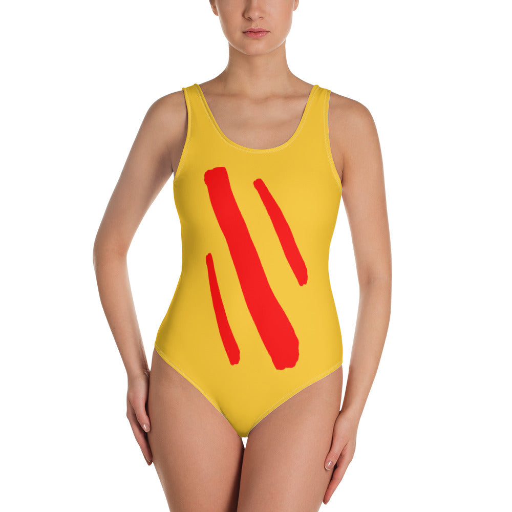 One-Piece Swimsuit (Abstract Chic collection)