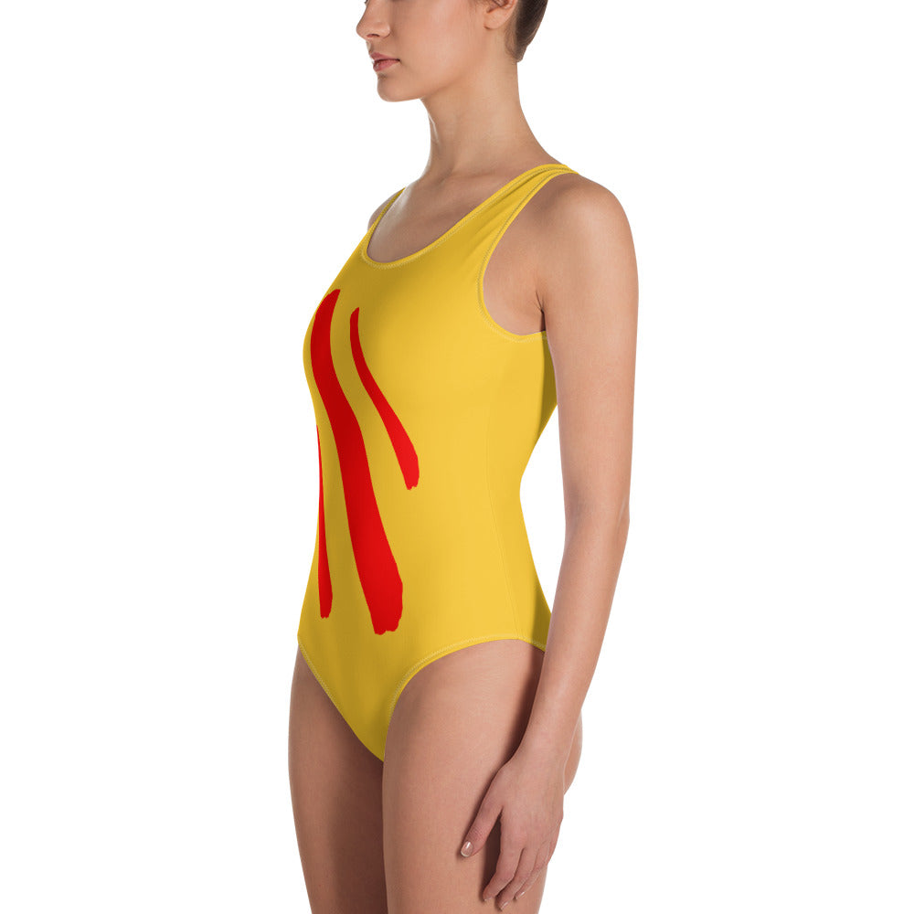 One-Piece Swimsuit (Abstract Chic collection)