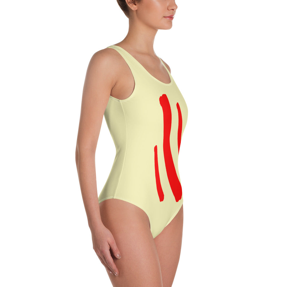 One-Piece Swimsuit (Abstract Chic collection)