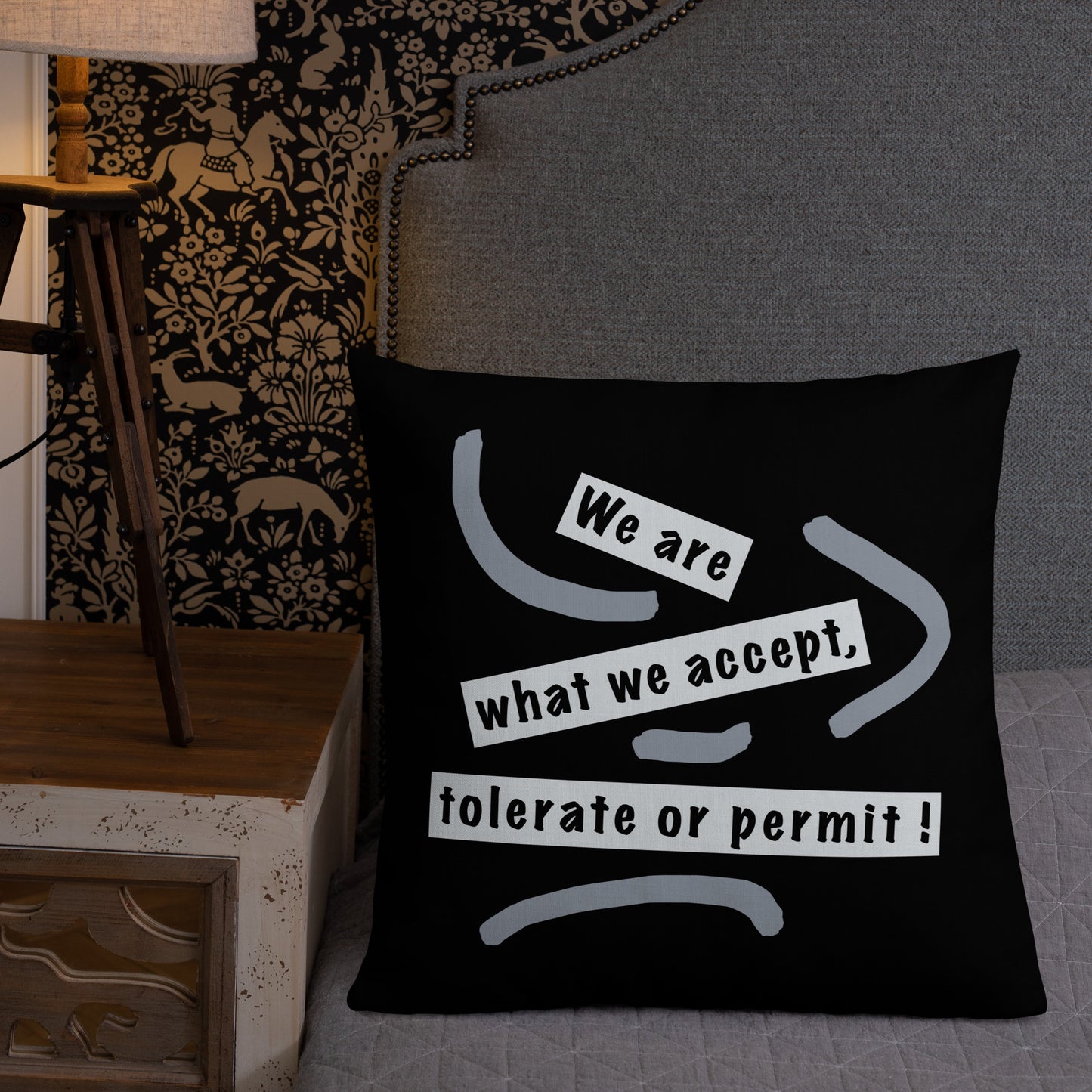 Premium Pillow (Reflections / Questions collection)