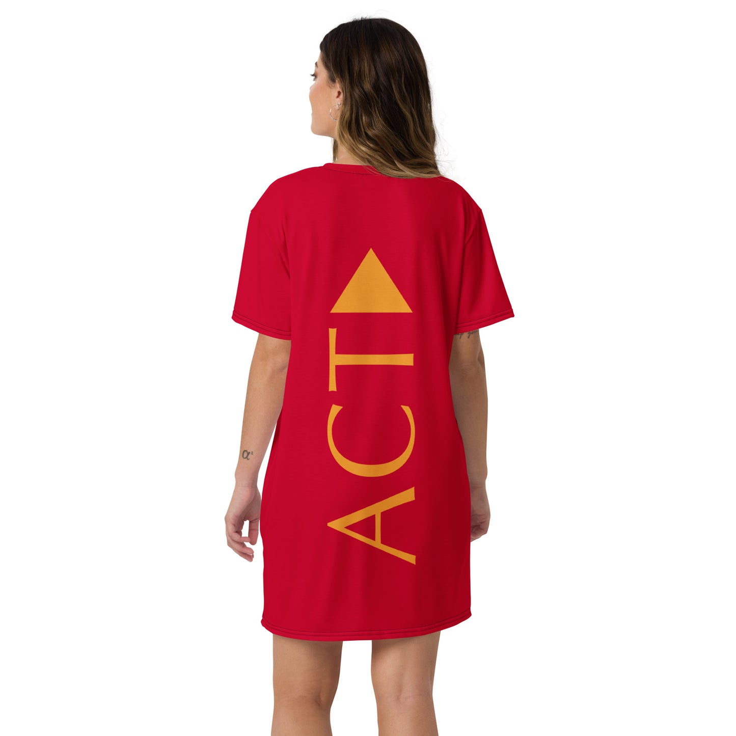 T-shirt dress (Reflections / Questions collection)