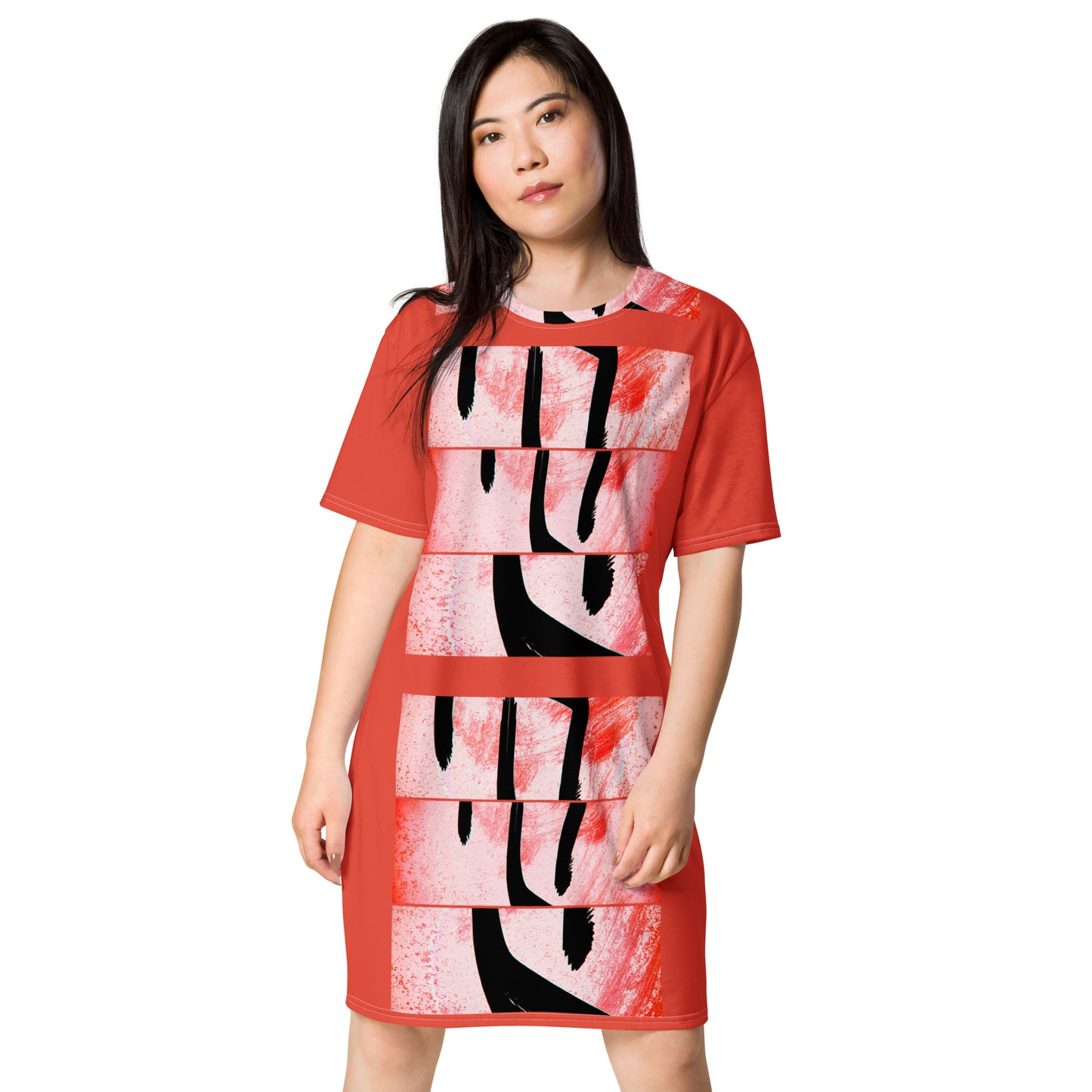 T-shirt dress (Abstract Chic collection)