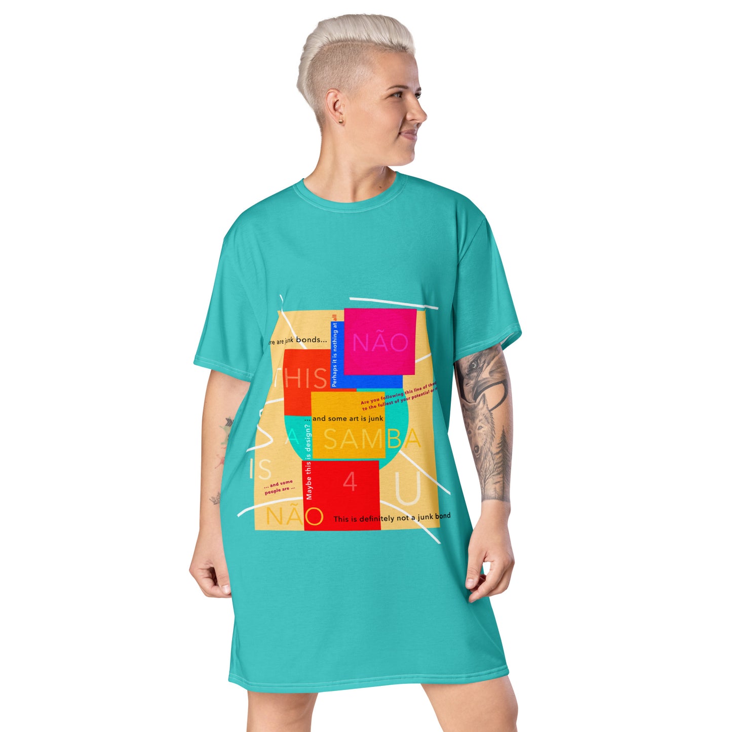 T-shirt dress (Abstract Chic collection)