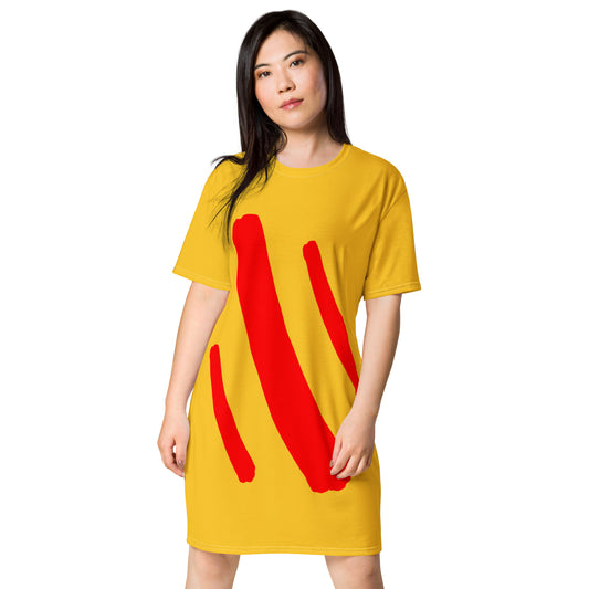 T-shirt dress (Abstract Chic collection)