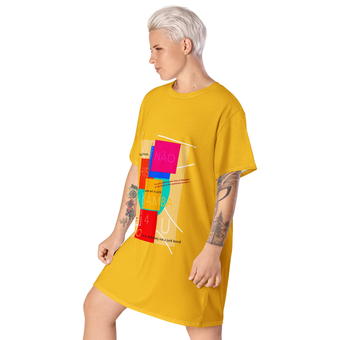 T-shirt dress (Abstract Chic collection)