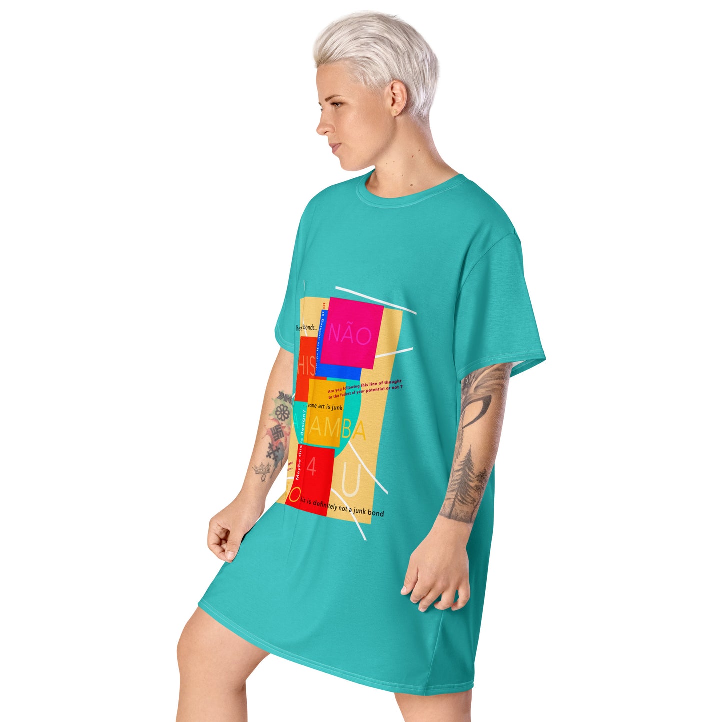 T-shirt dress (Abstract Chic collection)