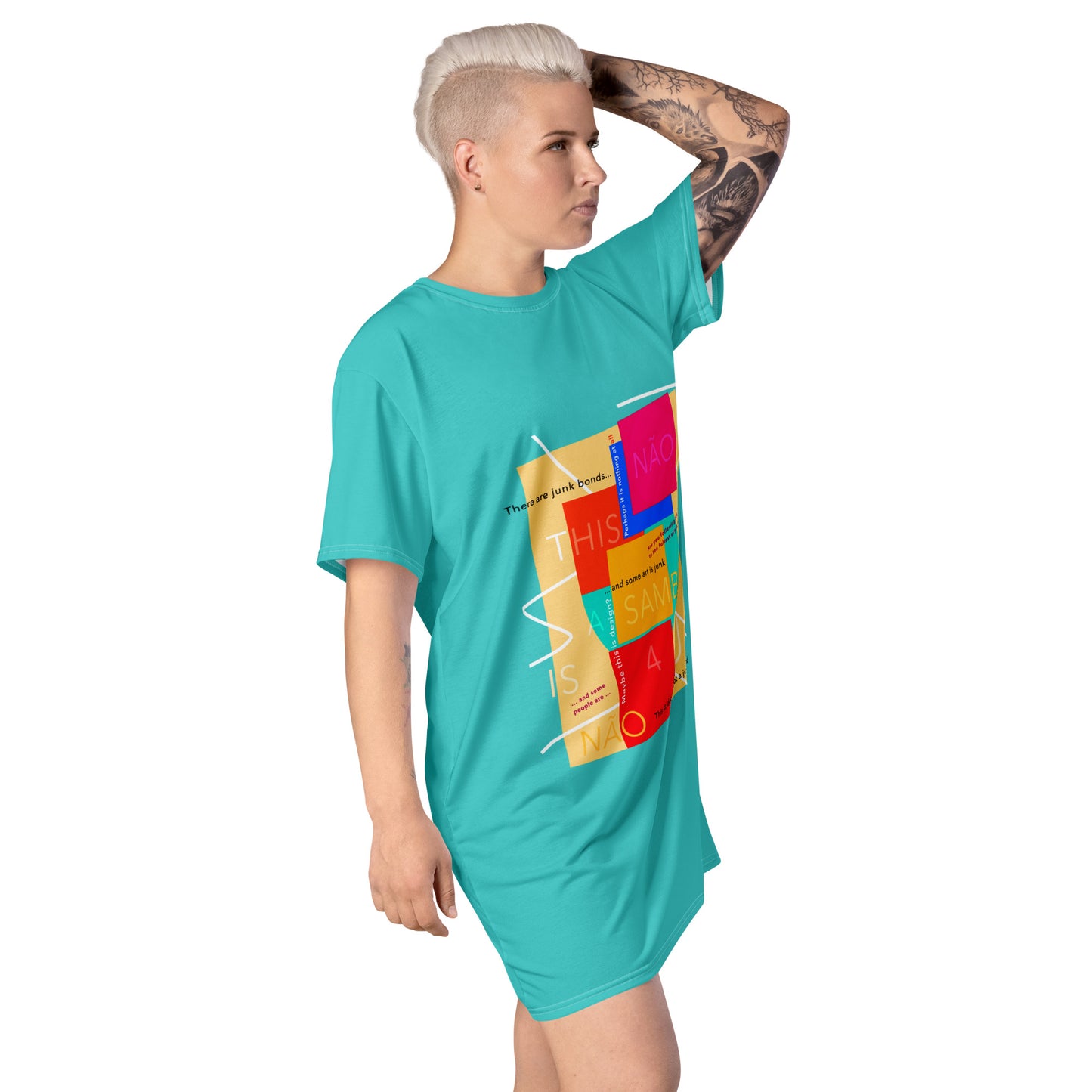 T-shirt dress (Abstract Chic collection)