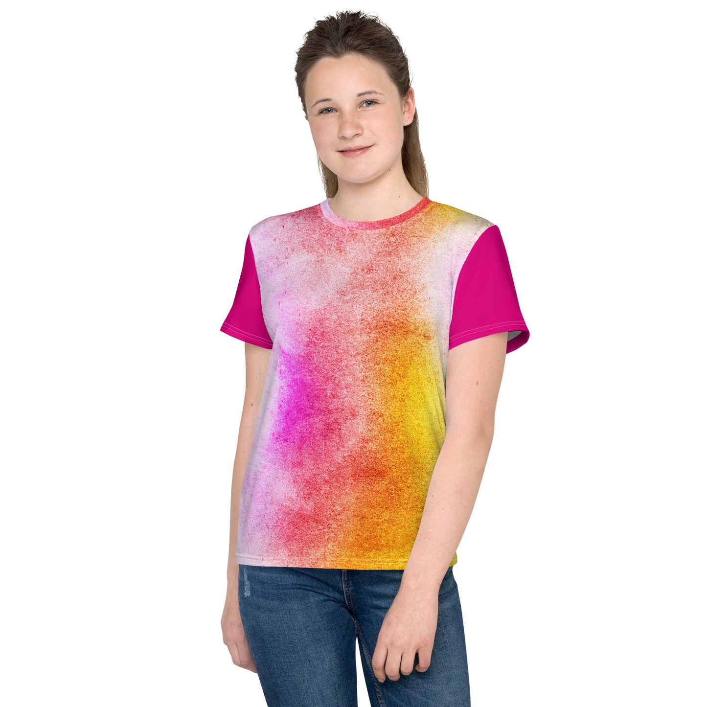 Youth crew neck t-shirt (Abstract Chic collection)