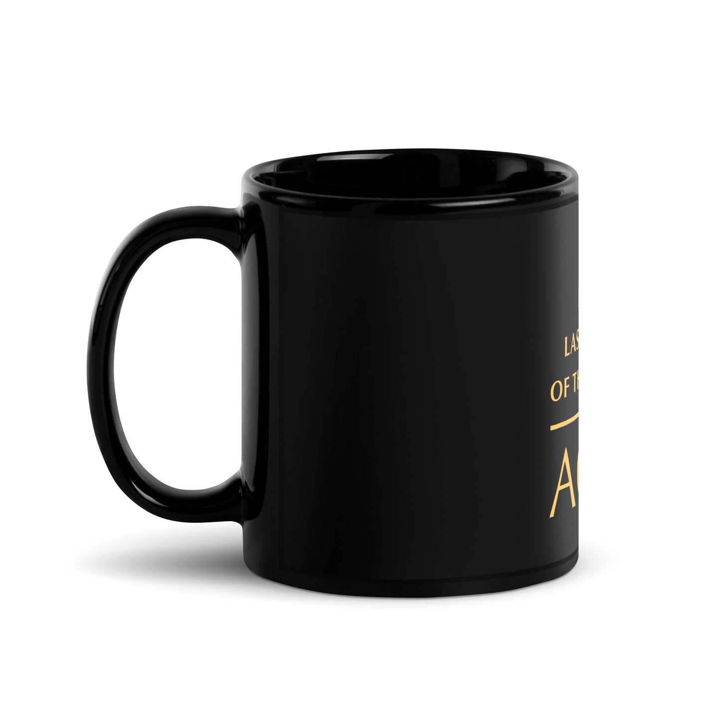 Black Glossy Mug (Reflections / Questions collection)