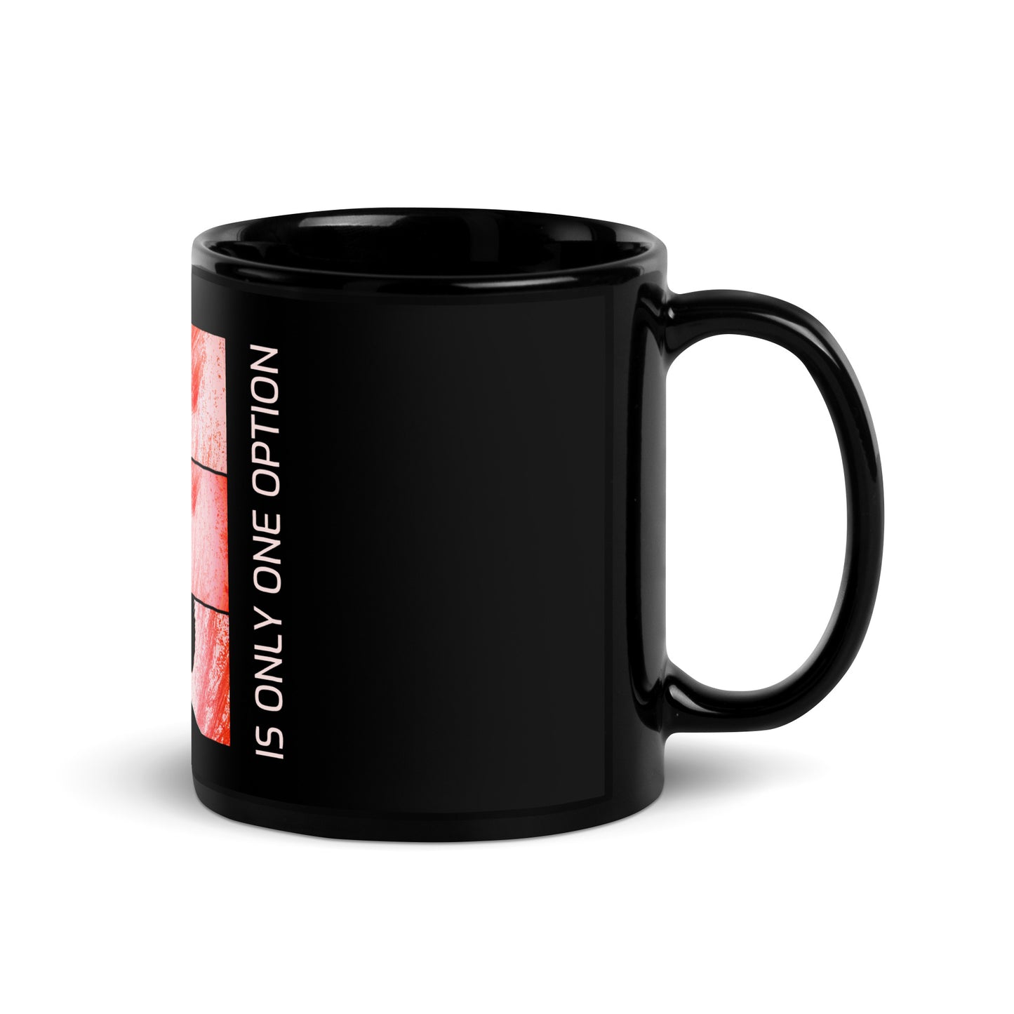 Black Glossy Mug (Abstract Chic collection)