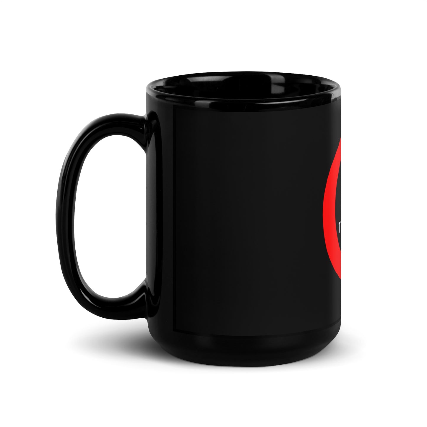 Black Glossy Mug (Reflections / Questions collection)