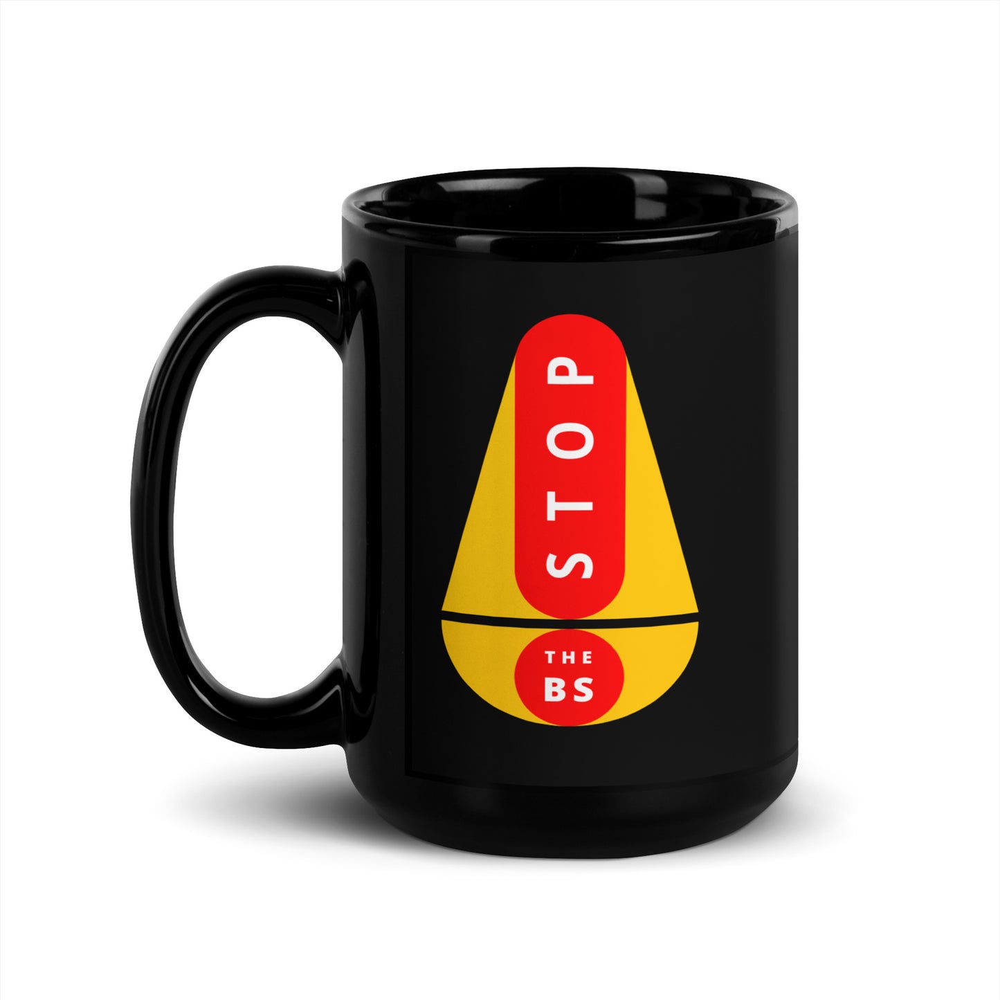 Black Glossy Mug (Just For Fun collection)