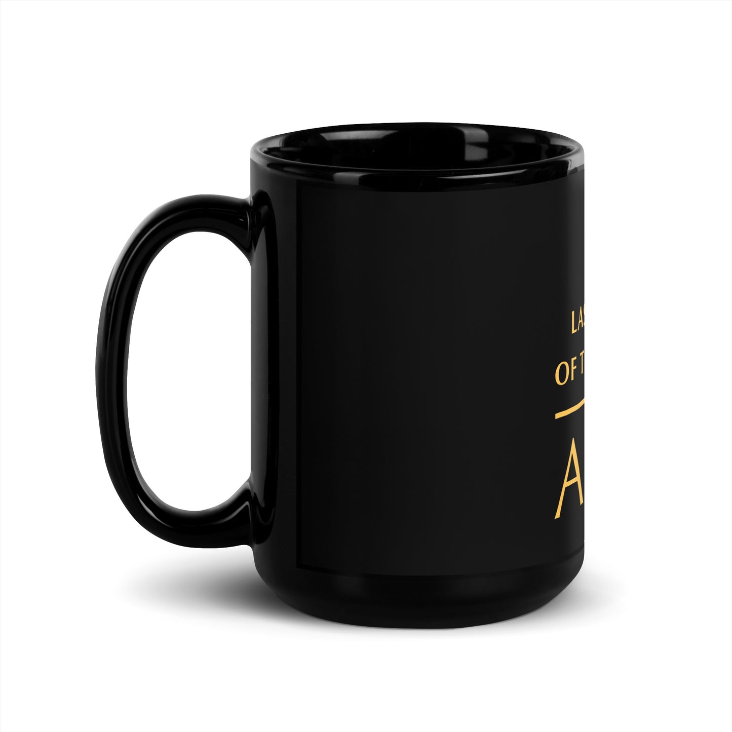 Black Glossy Mug (Reflections / Questions collection)